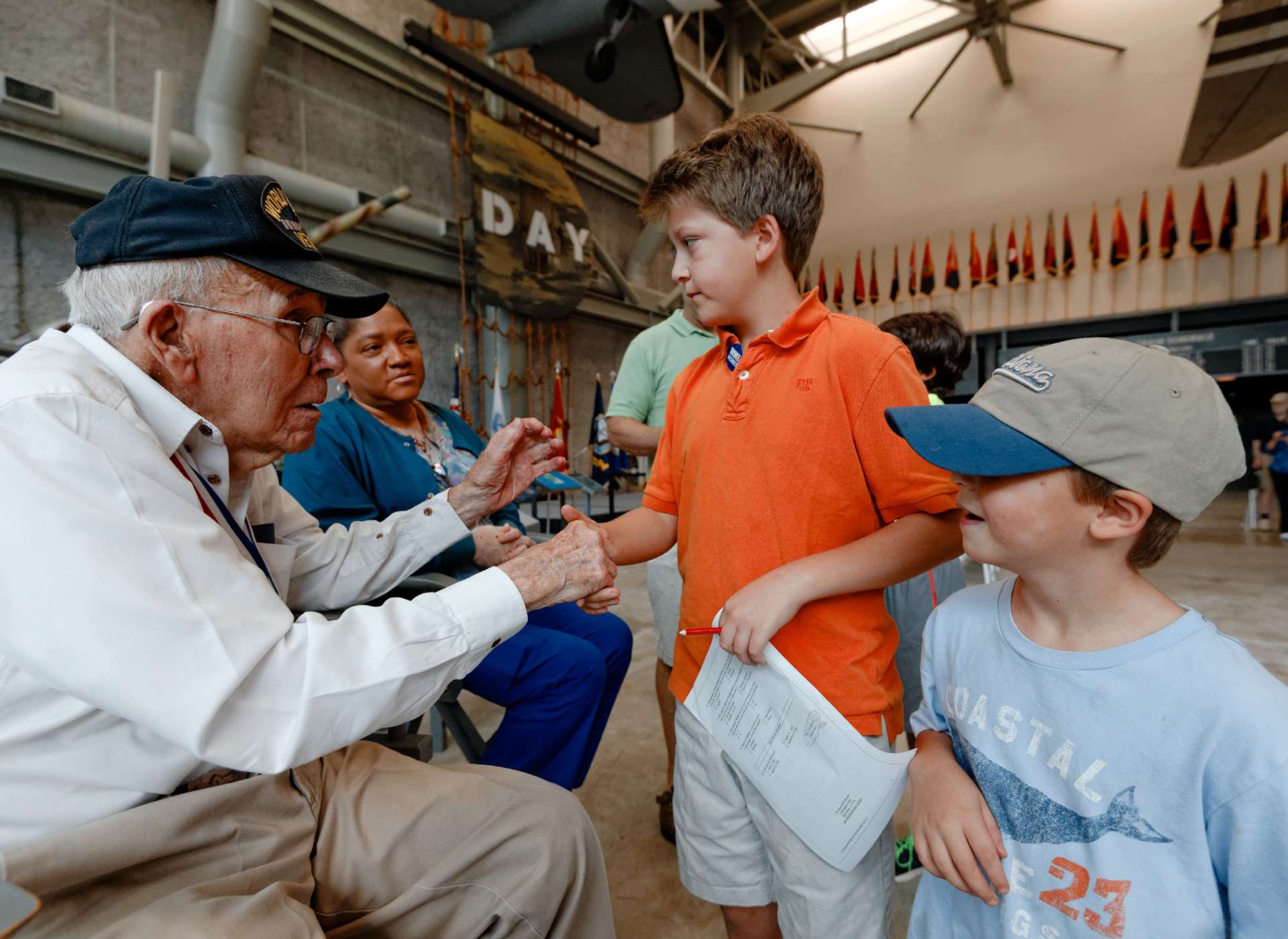 Kids with Veteran
